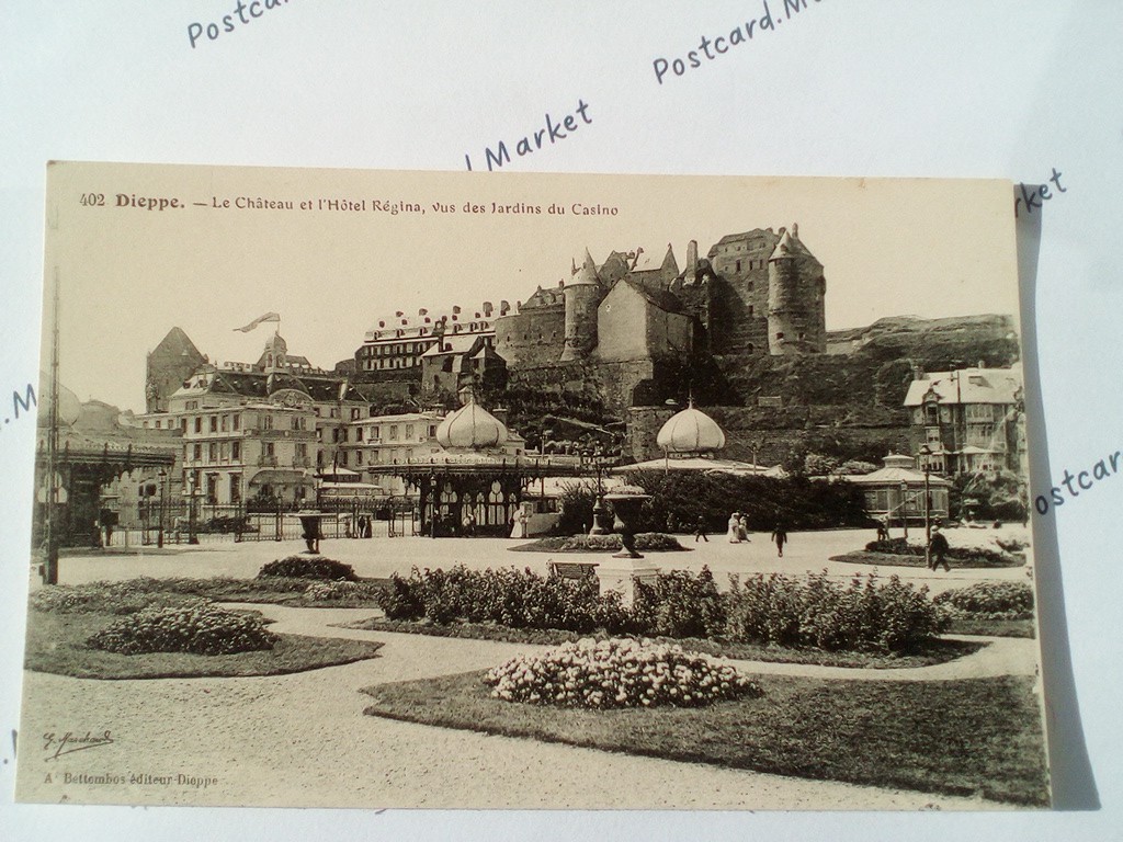 /France/Dieppe/FR_place_19xx_Dieppe. Le Chateau et Hotel Regina.jpg